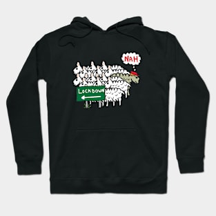 Anti Lockdown Sheep Hoodie